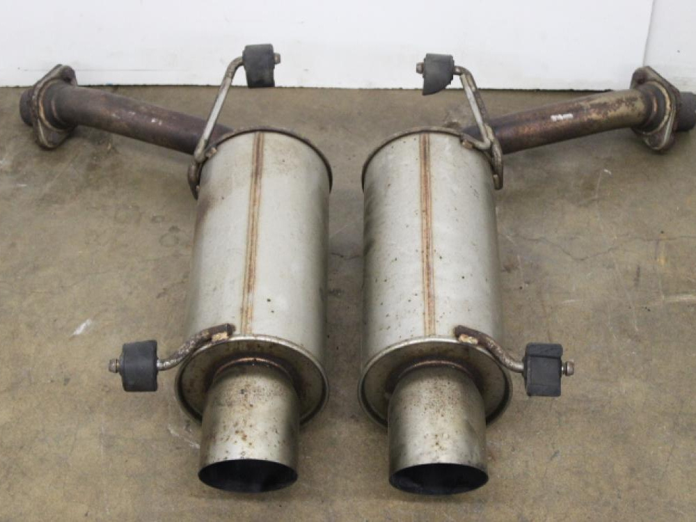 JDM 02-16 MAZDA MPV  LY3P L3-VDT L3-VE DUEL EXHAUST: Image 1
