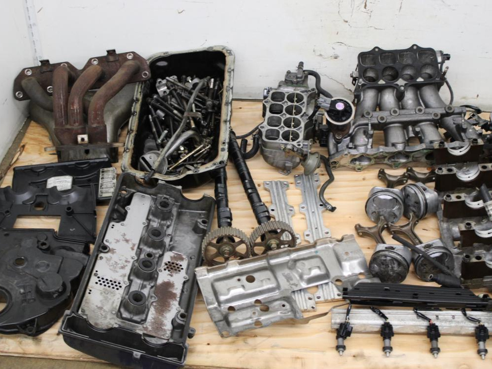 JDM 1997-2002 Honda Accord, Prelude F20B 2.0L DOHC VTEC Complete Parts for an Engine : Image 3