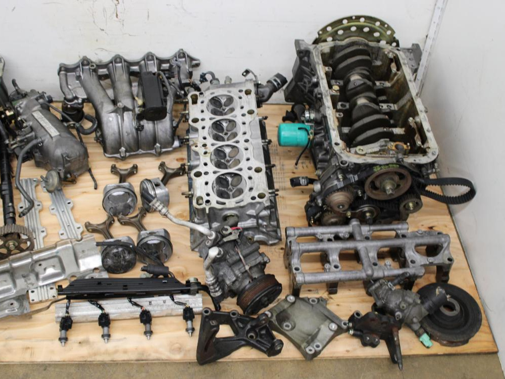 JDM 1997-2002 Honda Accord, Prelude F20B 2.0L DOHC VTEC Complete Parts for an Engine : Image 5