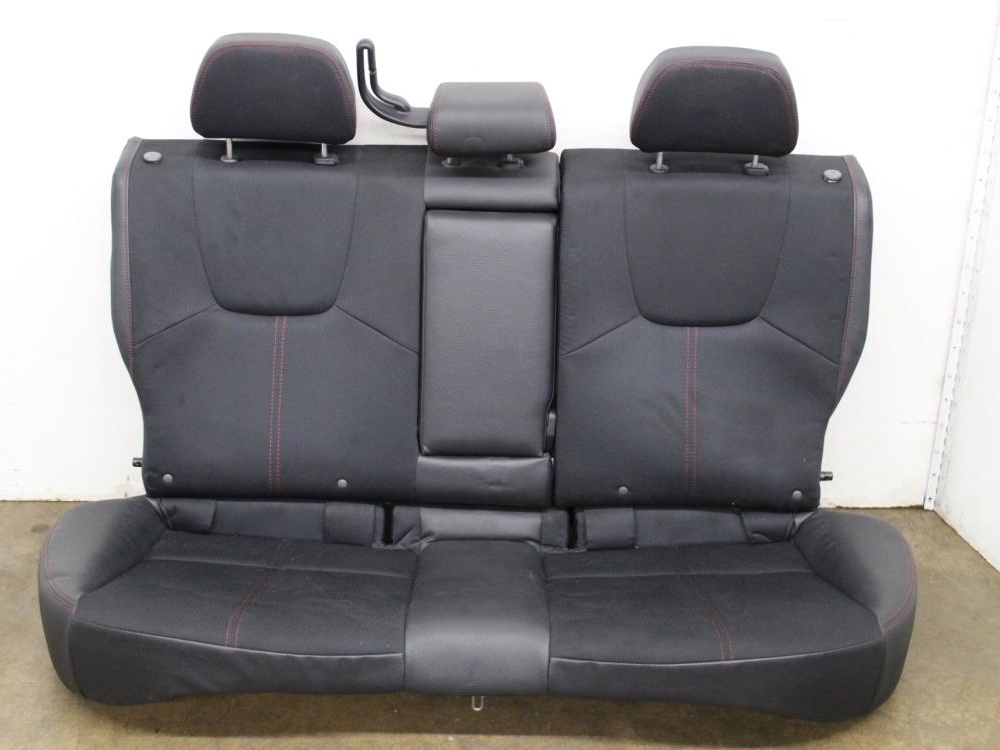 JDM 2008-2014 SUBARU IMPREZA WRX STI POWER LEATHER&CLOTH SEATS: Image 1