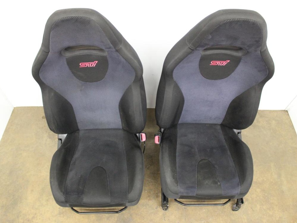 JDM 2003-2008 SUBARU FORESTER SG9 STI FRONT AND REAR SEATS: Image 3