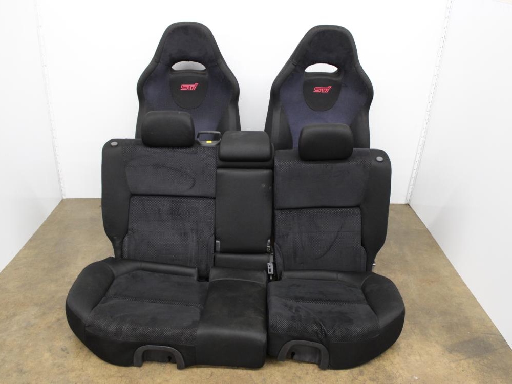 JDM 2003-2008 SUBARU FORESTER SG9 STI FRONT AND REAR SEATS: Image 9