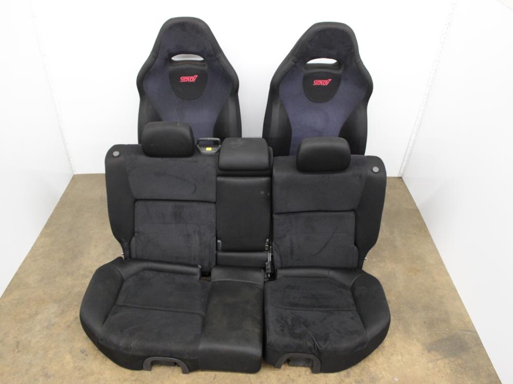 JDM 2003-2008 SUBARU FORESTER SG9 STI FRONT AND REAR SEATS: Image 10