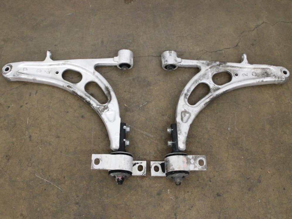JDM 2002-2003 SUBARU IMPREZA WRX STI V7 OEM ALUMINUME FRONT LOWER CONTROL ARM: Image 8