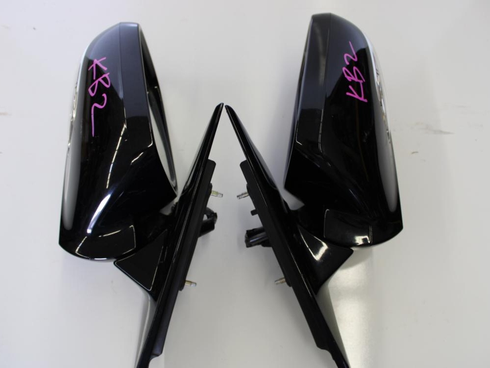 JDM 09-12 ACURA RL LEFT+RIGHT SIDES DOOR MIRRORS POWER, SIGNAL, BLACK: Image 9