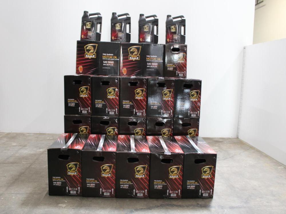 FULLY SYNTHETIC MOTOR 0IL SAE: 5W40 1.25USG 5Qts 4.73L USA FORMULATION (GOLDEN EAGLE) HOUSE BRAND: Image 2