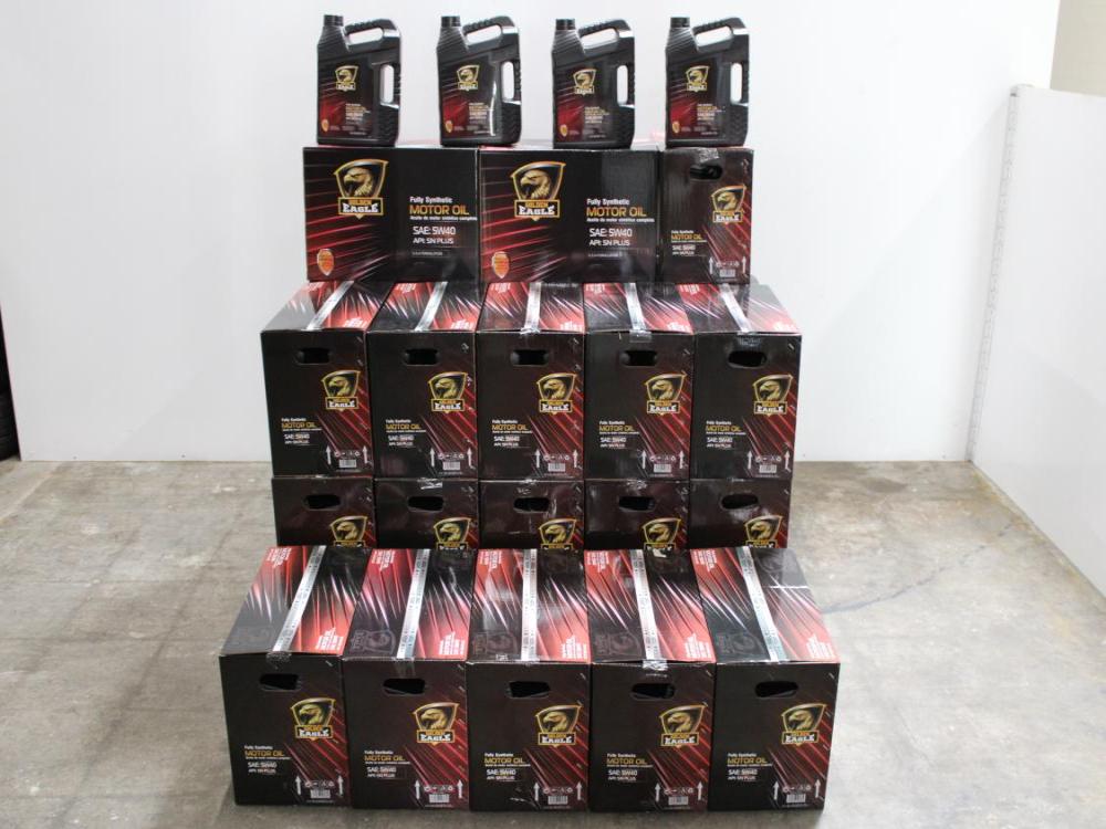 FULLY SYNTHETIC MOTOR 0IL SAE: 5W40 1.25USG 5Qts 4.73L USA FORMULATION (GOLDEN EAGLE) HOUSE BRAND: Image 3