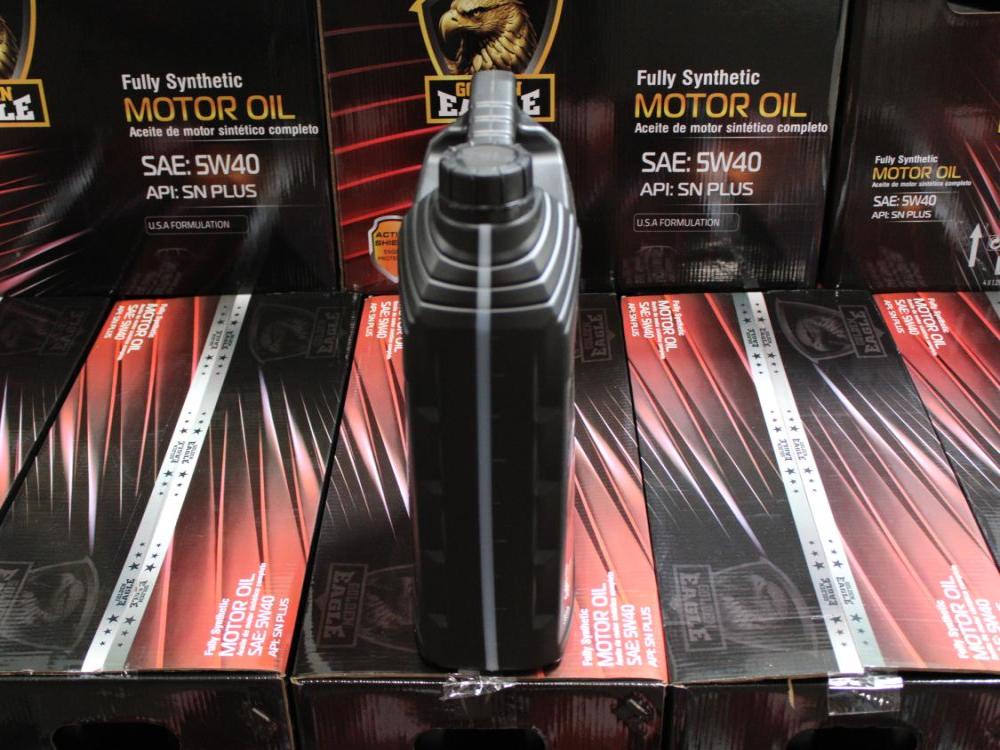 FULLY SYNTHETIC MOTOR 0IL SAE: 5W40 1.25USG 5Qts 4.73L USA FORMULATION (GOLDEN EAGLE) HOUSE BRAND: Image 11