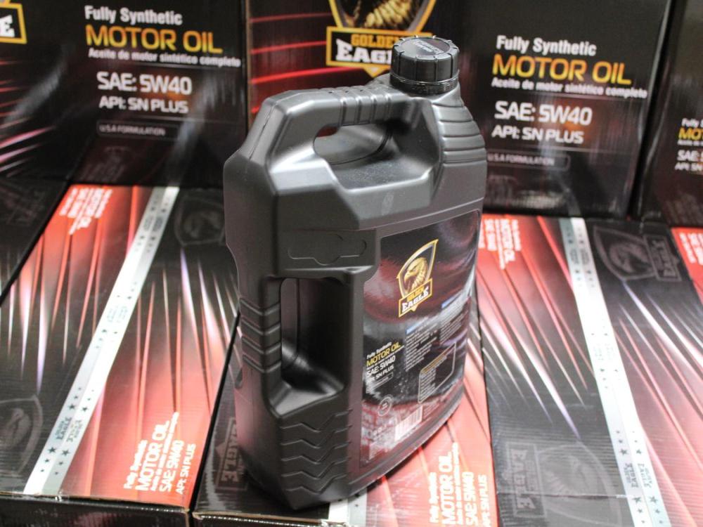 FULLY SYNTHETIC MOTOR 0IL SAE: 5W40 1.25USG 5Qts 4.73L USA FORMULATION (GOLDEN EAGLE) HOUSE BRAND: Image 13