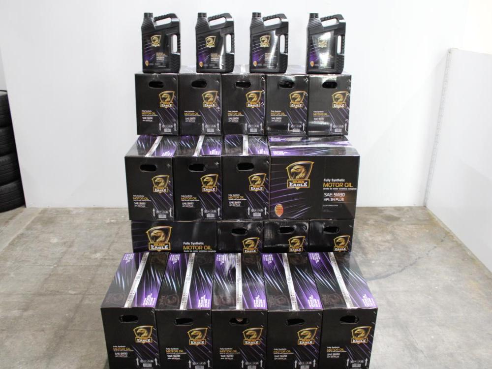FULLY SYNTHETIC MOTOR 0IL SAE: 5W30 1.25USG 5Qts 4.73L USA FORMULATION (GOLDEN EAGLE) HOUSE BRAND: Image 2