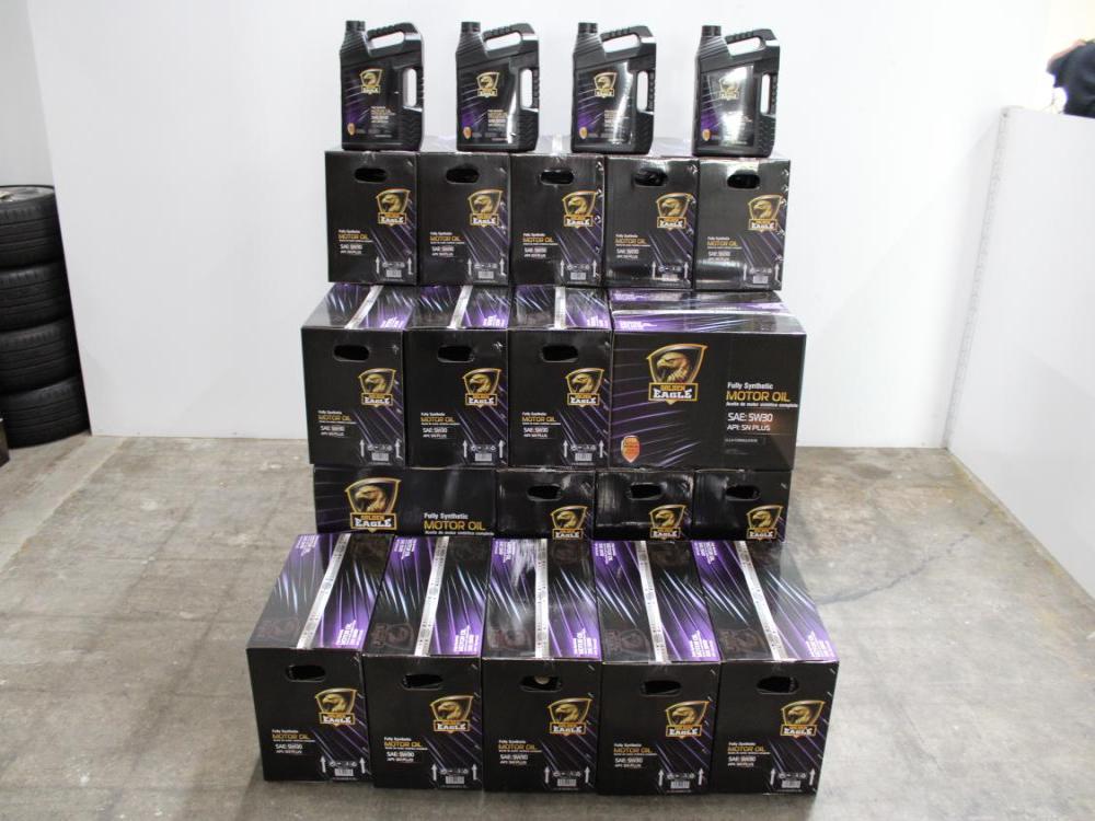 FULLY SYNTHETIC MOTOR 0IL SAE: 5W30 1.25USG 5Qts 4.73L USA FORMULATION (GOLDEN EAGLE) HOUSE BRAND: Image 3