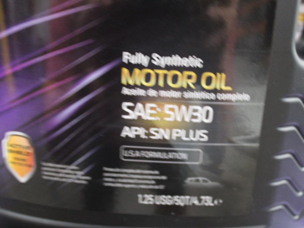 FULLY SYNTHETIC MOTOR 0IL SAE: 5W30 1.25USG 5Qts 4.73L USA FORMULATION (GOLDEN EAGLE) HOUSE BRAND: Image 10