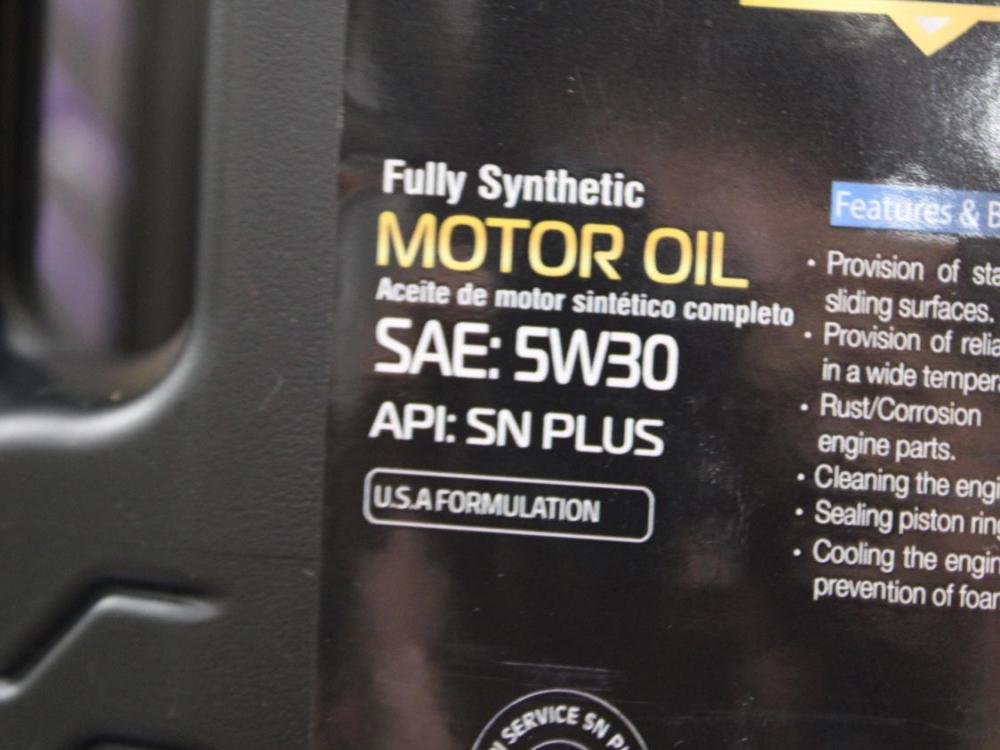 FULLY SYNTHETIC MOTOR 0IL SAE: 5W30 1.25USG 5Qts 4.73L USA FORMULATION (GOLDEN EAGLE) HOUSE BRAND: Image 11