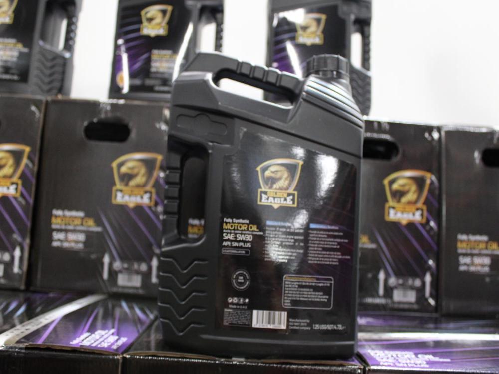 FULLY SYNTHETIC MOTOR 0IL SAE: 5W30 1.25USG 5Qts 4.73L USA FORMULATION (GOLDEN EAGLE) HOUSE BRAND: Image 12