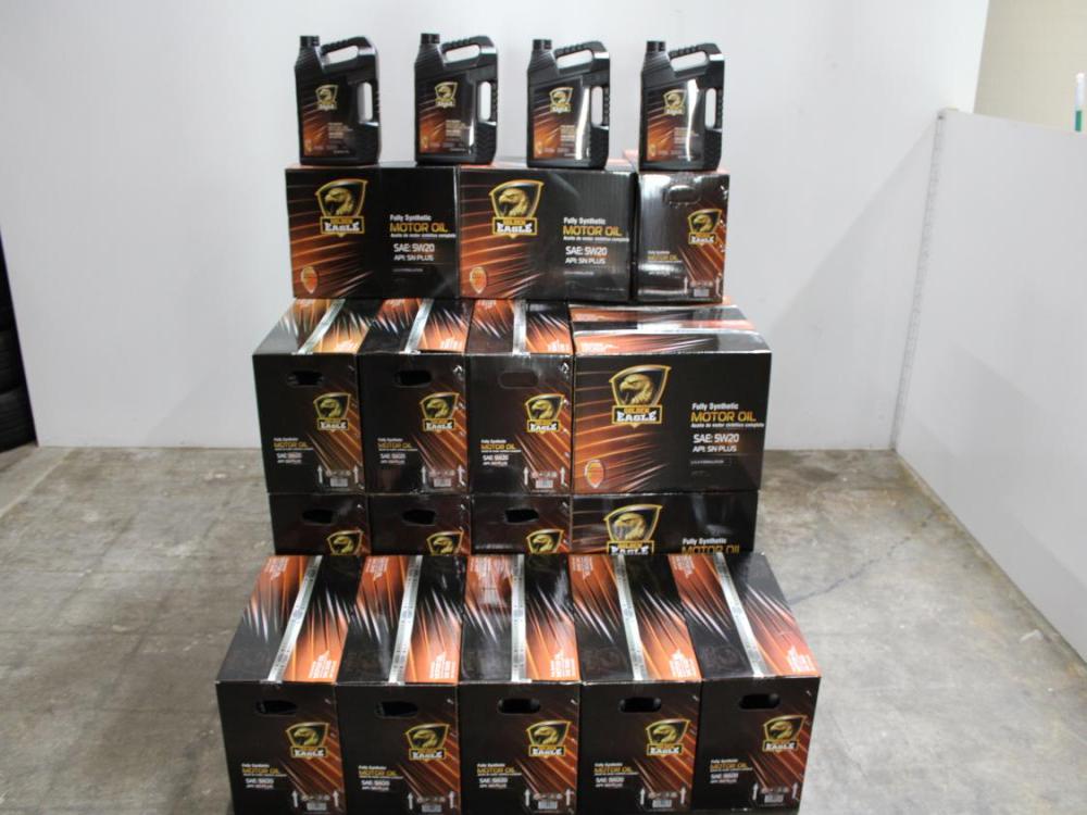 FULLY SYNTHETIC MOTOR 0IL SAE: 5W20 1.25USG 5Qts 4.73L USA FORMULATION (GOLDEN EAGLE) HOUSE BRAND: Image 2