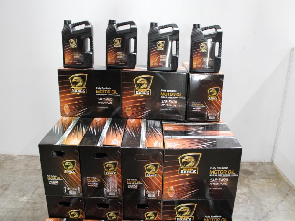 FULLY SYNTHETIC MOTOR 0IL SAE: 5W20 1.25USG 5Qts 4.73L USA FORMULATION (GOLDEN EAGLE) HOUSE BRAND: Image 3