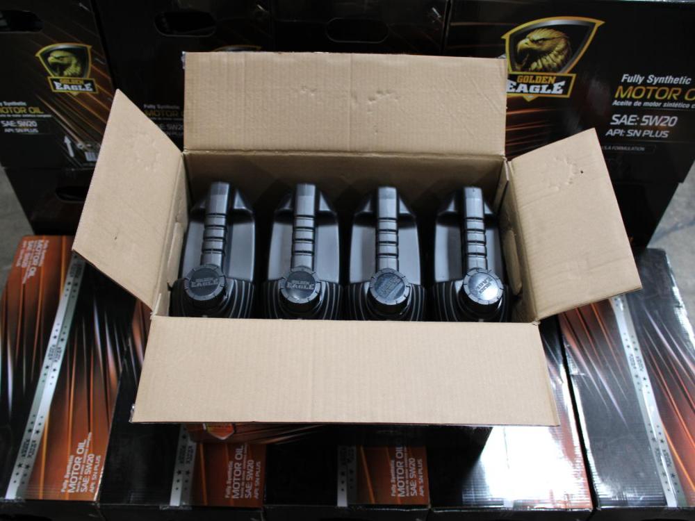 FULLY SYNTHETIC MOTOR 0IL SAE: 5W20 1.25USG 5Qts 4.73L USA FORMULATION (GOLDEN EAGLE) HOUSE BRAND: Image 12