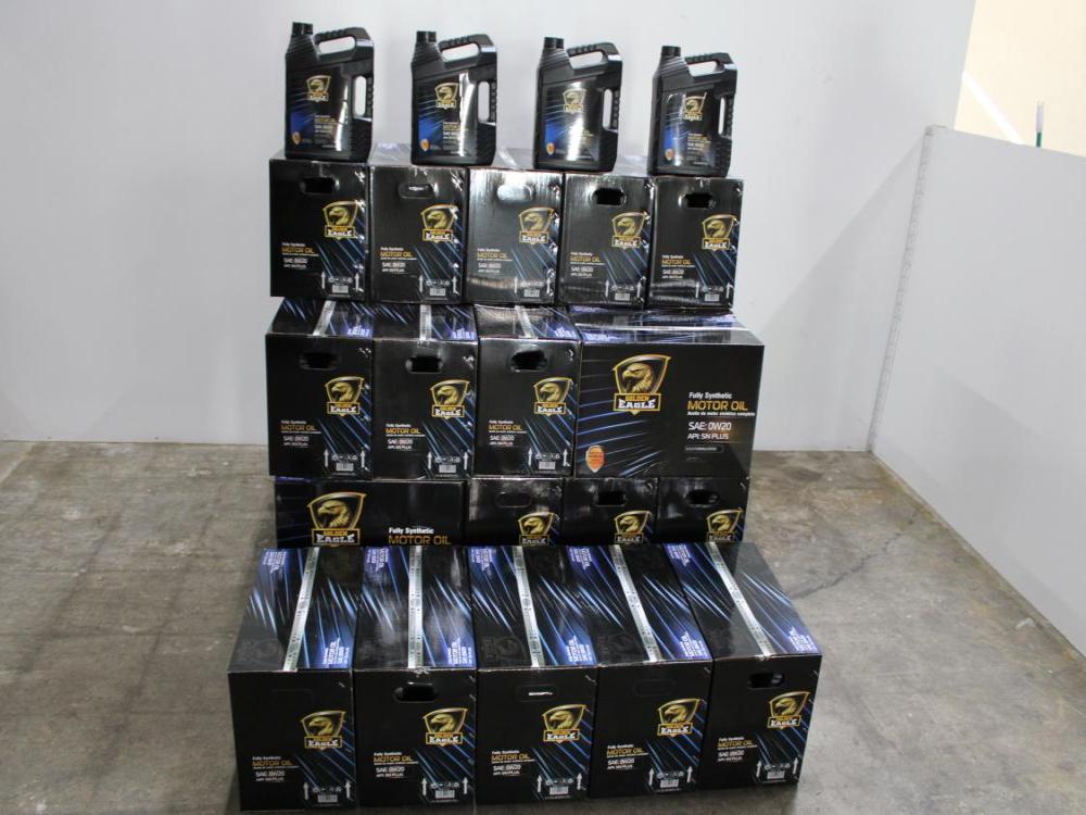 FULLY SYNTHETIC MOTOR 0IL SAE: 0W20 1.25USG 5Qts 4.73L USA FORMULATION (GOLDEN EAGLE) HOUSE BRAND: Image 2