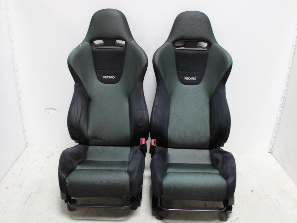 03 08 JDM HONDA ACCORD EURO-R CL7 CL9 OEM RECARO SEATS FRONT & REAR ACURA TSX: Image 9