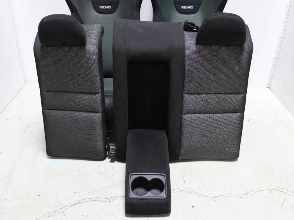 03 08 JDM HONDA ACCORD EURO-R CL7 CL9 OEM RECARO SEATS FRONT & REAR ACURA TSX: Image 2