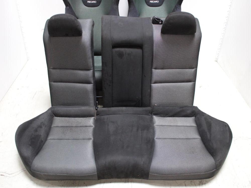03 08 JDM HONDA ACCORD EURO-R CL7 CL9 OEM RECARO SEATS FRONT & REAR ACURA TSX: Image 3