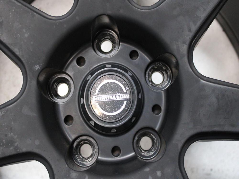 JDM 5X114.3 BOLT PATERN 18X8.5J RIMS + YOKOHAMA ECOS 245/40/R18 93W TIRES SET OF 4: Image 10