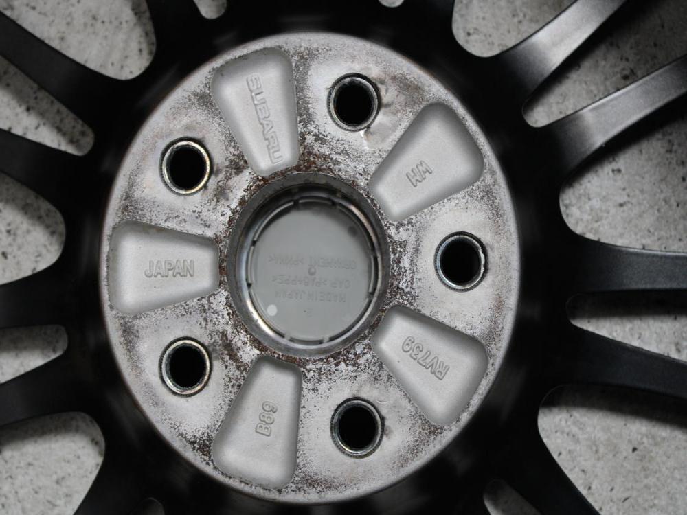 JDM STI 5X114.3 BOLT PATERN 18X8.5J RIMS + AZENIS FALKEN 245/40/ZR18 97Y TIRES SET OF 4: Image 10