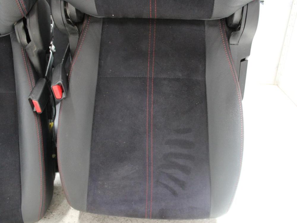 JDM 2008-2014 SUBARU IMPREZA WRX STI POWER LEATHER&CLOTH SEATS: Image 6