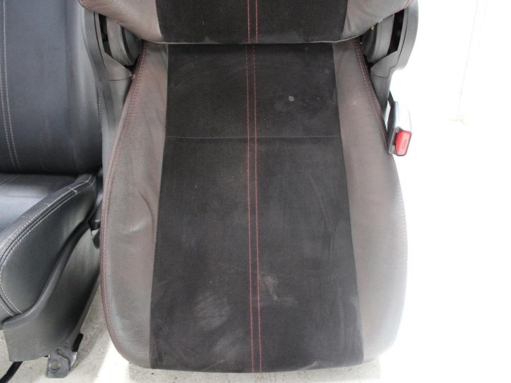 JDM 2008-2014 SUBARU IMPREZA WRX STI POWER LEATHER&CLOTH SEATS: Image 5