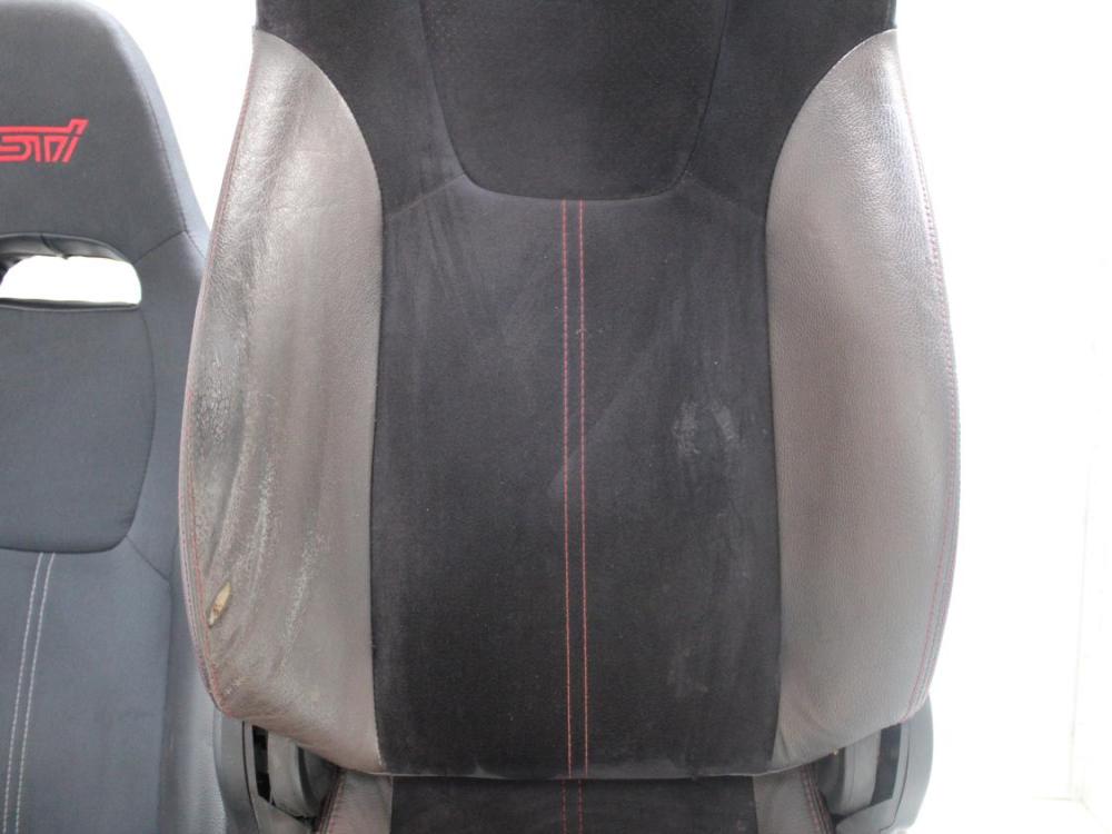 JDM 2008-2014 SUBARU IMPREZA WRX STI POWER LEATHER&CLOTH SEATS: Image 7
