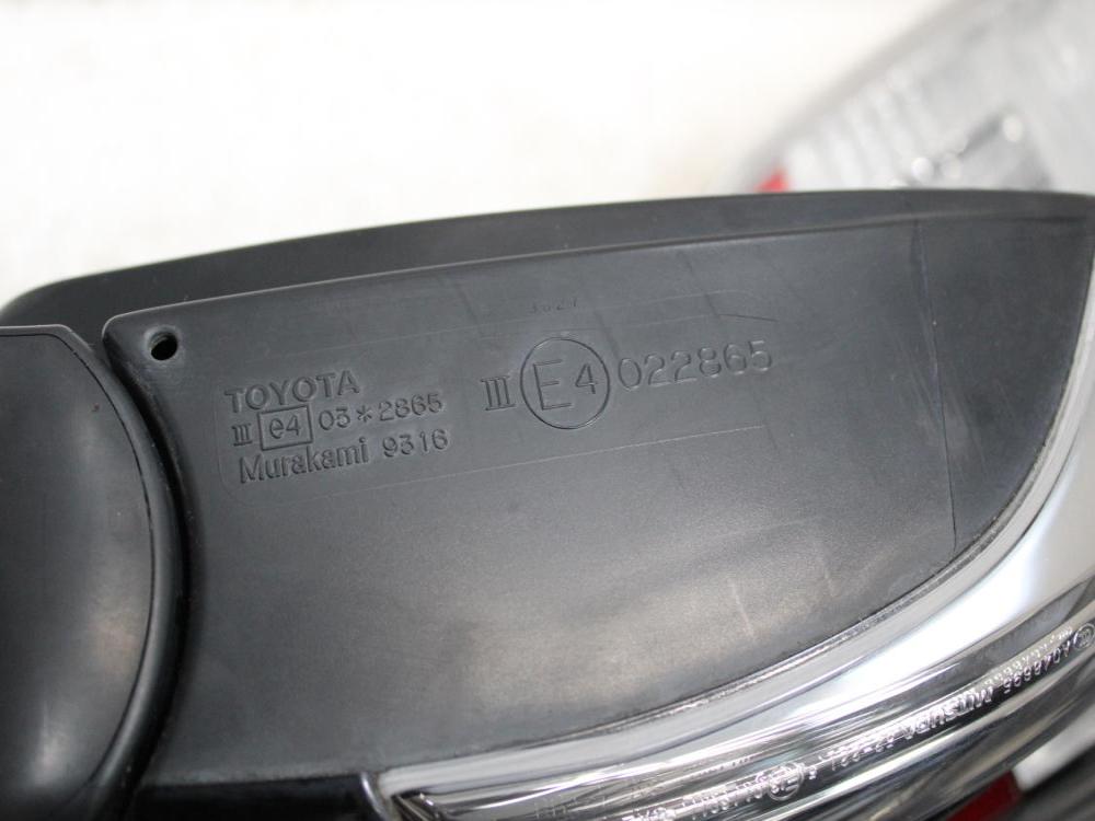 SIDE VIEW MIRROR ASSEMBLY FOR 2010-2015 TOYOTA PRIUS SET OF 2 LEFT/RIGHT WITH TURN SIGNAL: Image 4