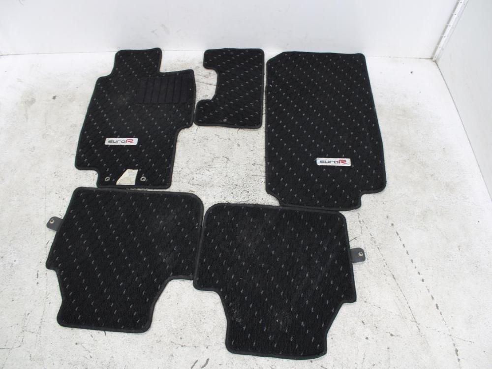 JDM Honda Accord CL7 TSX EuroR Genuine Floor Carpet Mat In Good Condition Full Set: Image 2