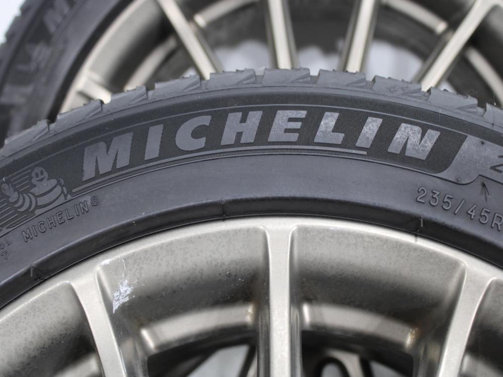 5X114.3 MICHELIN X-ICE + 235/45R17 SET OF 4 WINTER TIRES + WHEELS: Image 6