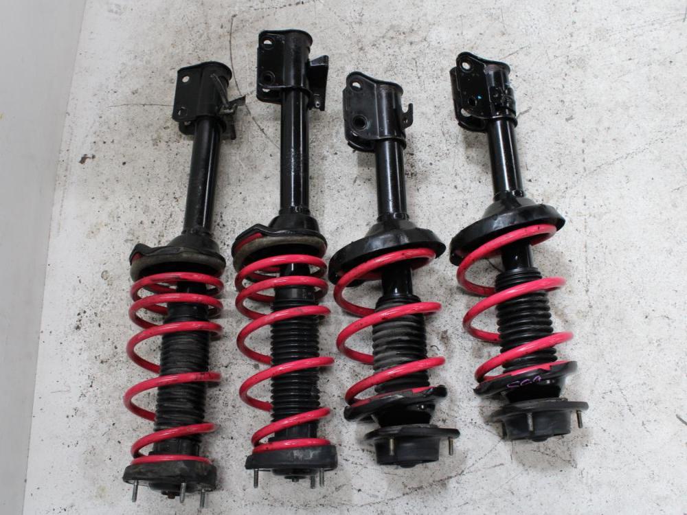 2003-2008 JDM Subaru Forester STI SG9 OEM KYB Struts Shocks Suspensions 5×100 Set: Image 3