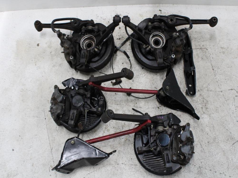 JDM Toyota MR2 Fron & Rear Brakes and Complete Hub Assemblies Used OEM Parts: Image 1