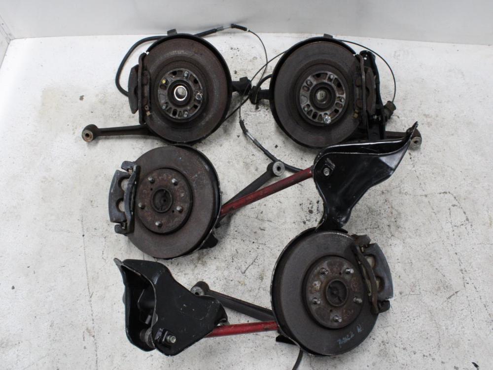 JDM Toyota MR2 Fron & Rear Brakes and Complete Hub Assemblies Used OEM Parts: Image 6