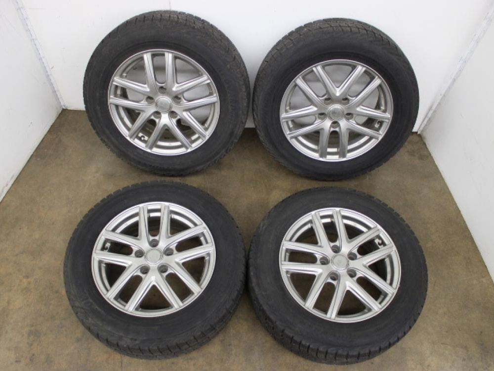 KYOHO 16X6.5 +38  5X114.3 YOKOHAMA 205-65R16 690 KG: Image 1