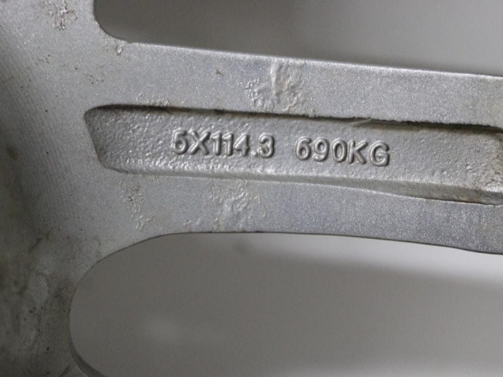 KYOHO 16X6.5 +38  5X114.3 YOKOHAMA 205-65R16 690 KG: Image 7