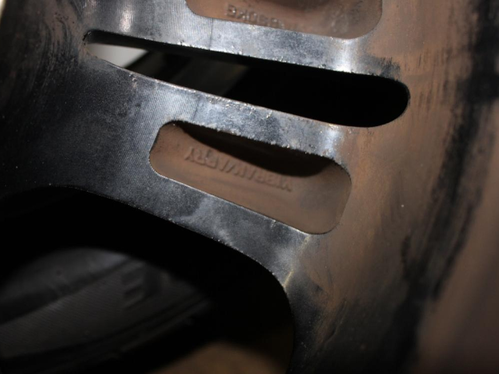 VIBRAM 16X7 +35 5X114.3 BRIDGESTONE 205-50R16: Image 3