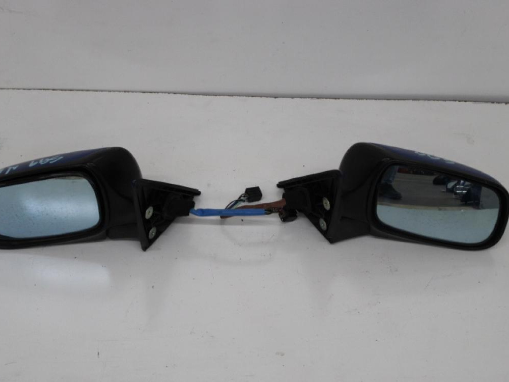 JDM 03-08 SUBARU FORESTER SG9 SIDE VIEW MIRRORS BLUE BOTH SIDES: Image 1
