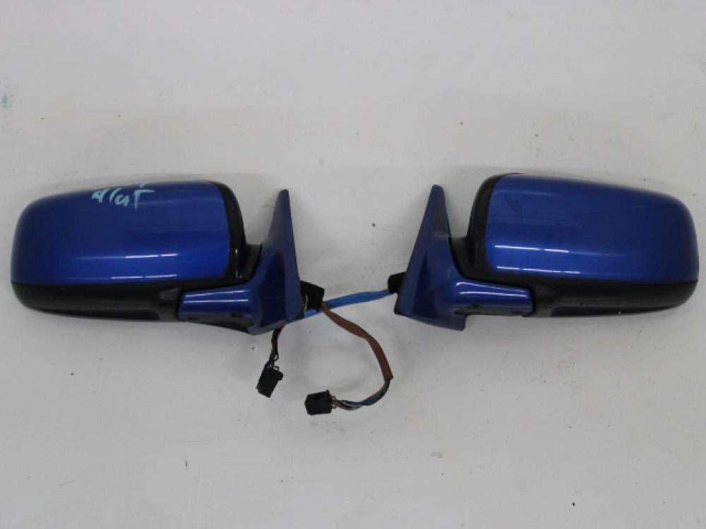 JDM 03-08 SUBARU FORESTER SG9 SIDE VIEW MIRRORS BLUE BOTH SIDES: Image 4
