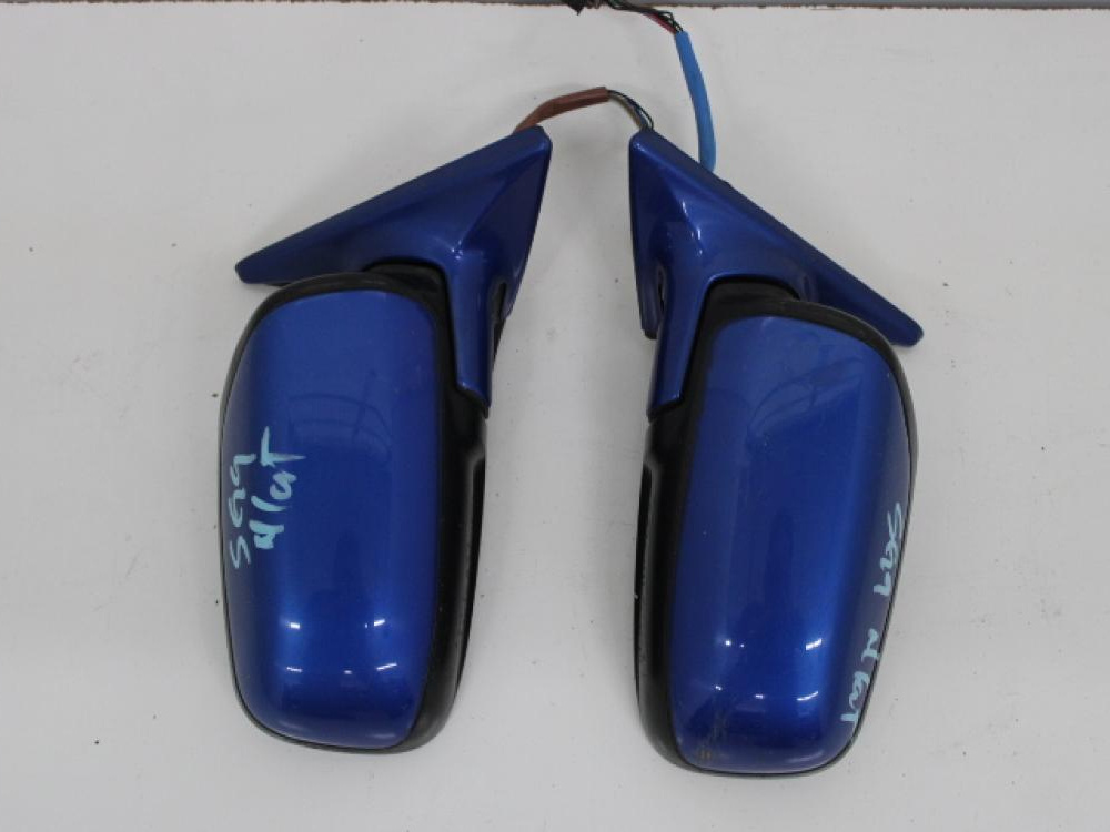 JDM 03-08 SUBARU FORESTER SG9 SIDE VIEW MIRRORS BLUE BOTH SIDES: Image 3