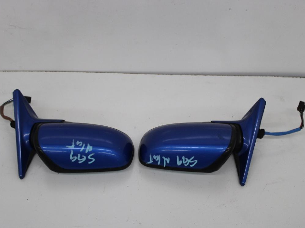 JDM 03-08 SUBARU FORESTER SG9 SIDE VIEW MIRRORS BLUE BOTH SIDES: Image 2