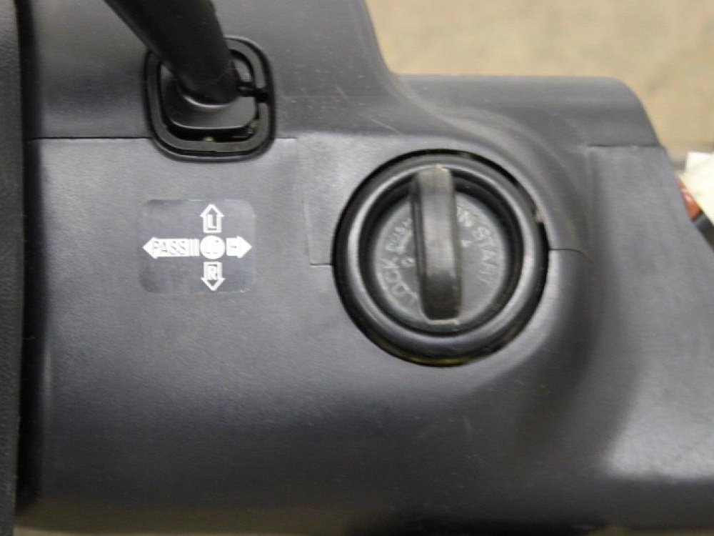 JDM SUBARU STERRING WHEEL & COLUMN BAR W/IGNITION CYLINDER: Image 4