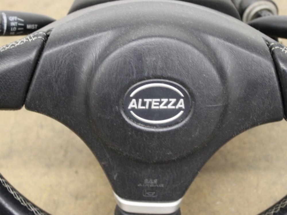 JDM 01-05Toyota Altezza STERRING WHEEL & COLUMN BAR W/IGNITION CYLINDER FOR LEXUS IS300 : Image 5