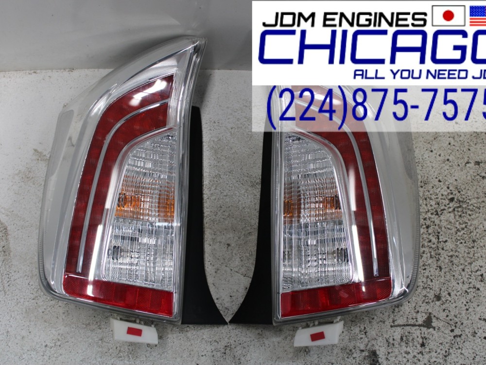 TAIL LIGHTS FOR 2012-2015 TOYOTA PRIUS LEFT + RIGHT SET OF 2 TAIL LAMP ASSEMBLY JDM OEM