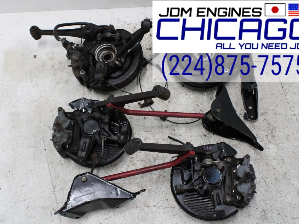 JDM Toyota MR2 Fron & Rear Brakes and Complete Hub Assemblies Used OEM Parts: Principle