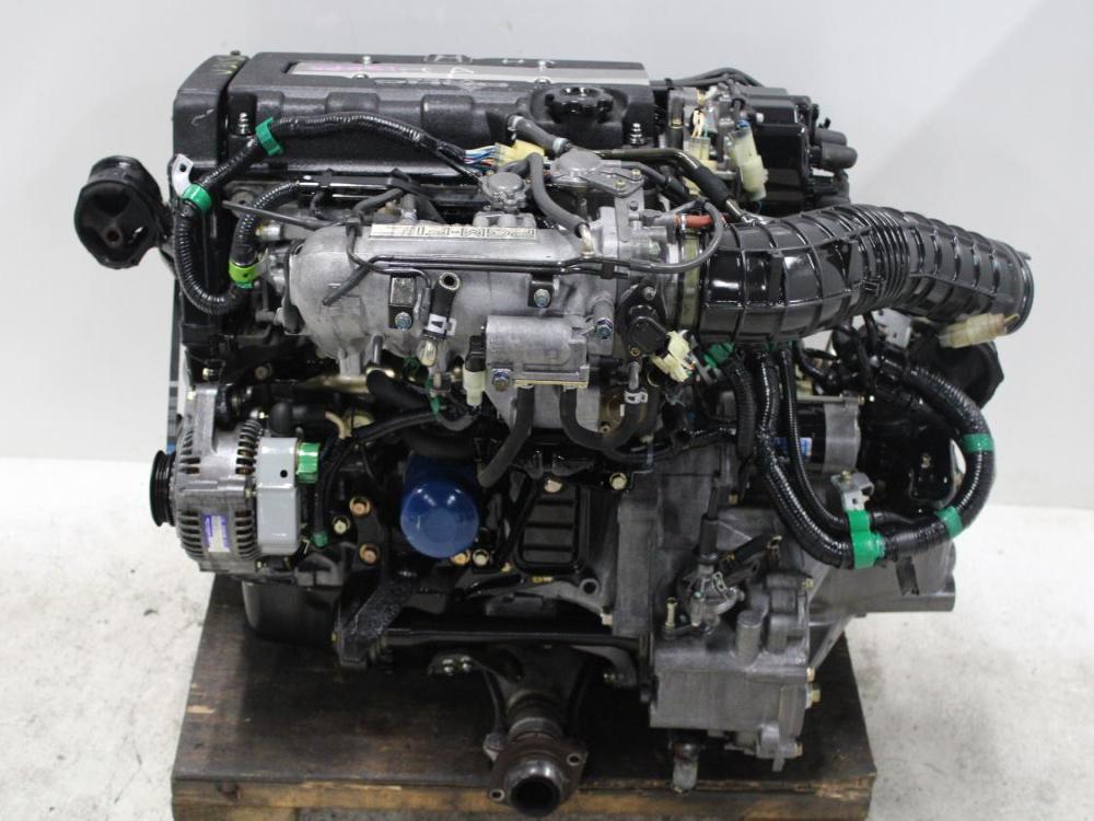 JDM 1989-1991 HONDA/ACURA B16A 1.6L OBD0 VTEC ENGINE + 5SPEED NON-LSD M/T: Image 7