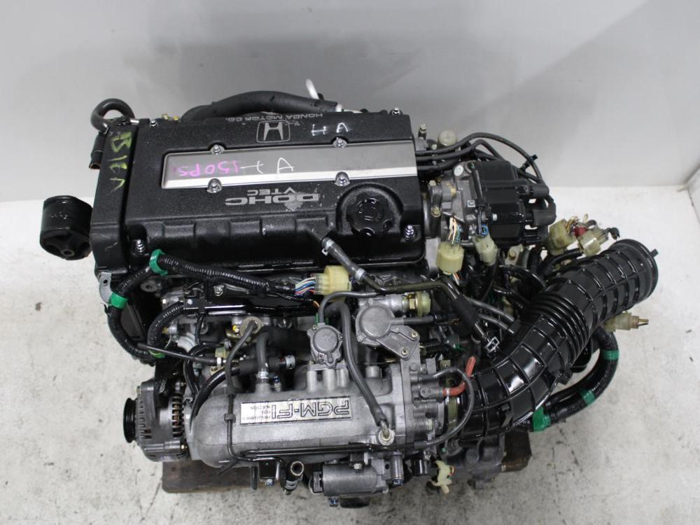 JDM 1989-1991 HONDA/ACURA B16A 1.6L OBD0 VTEC ENGINE + 5SPEED NON-LSD M/T: Image 8