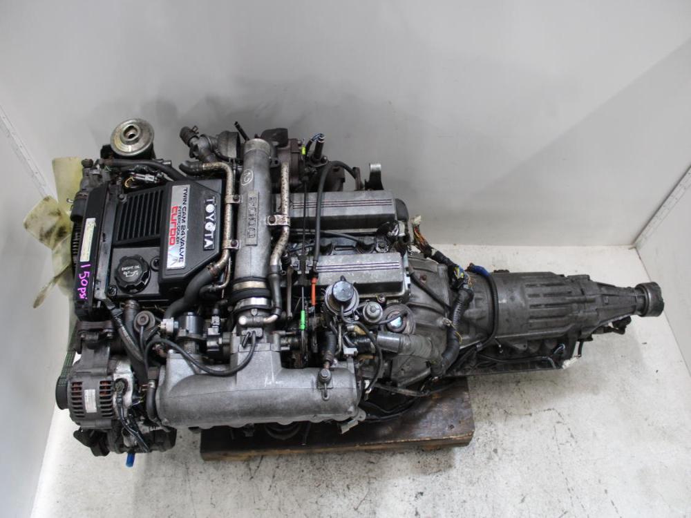 JDM 1986-1993 TOYOTA SUPRA 7M-GTE 3.0L TURBO ENGINE + A/T WIRE HARNESS & ECU: Image 2